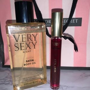 VS Very Sexy Body Oil and Rollerball